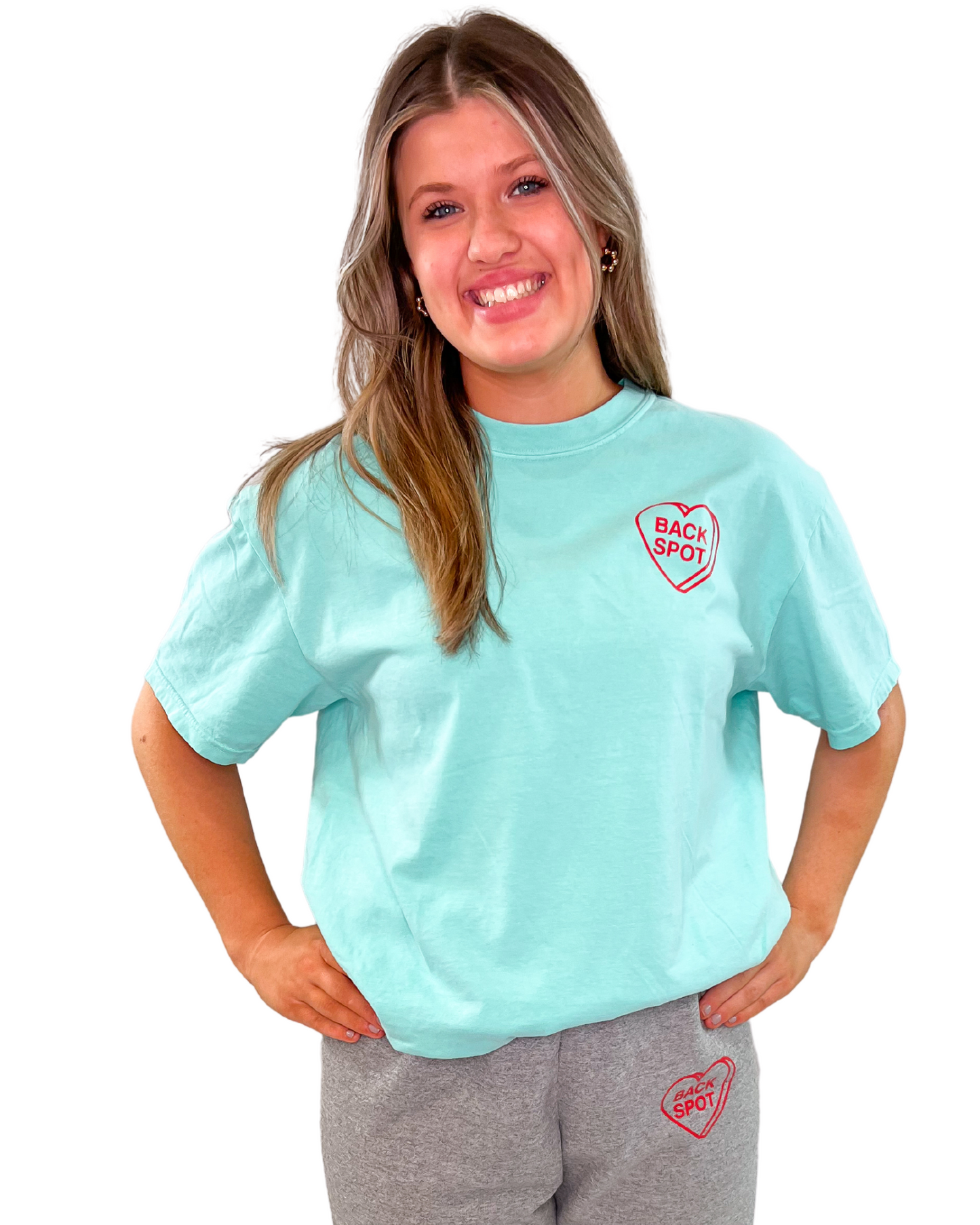 Candy Heart BACK SPOT Graphic T-Shirt
