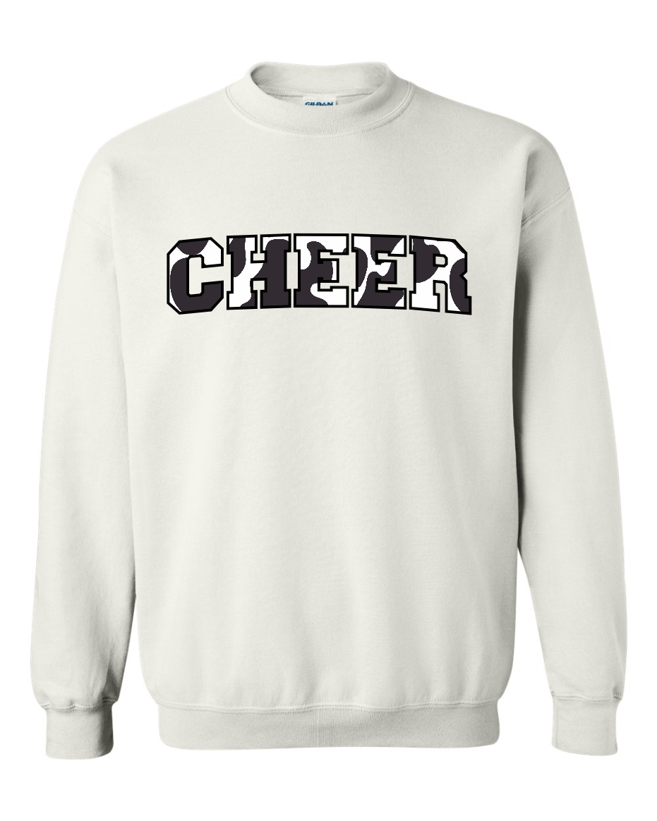 Camo CHEER Crewneck Sweatshirt