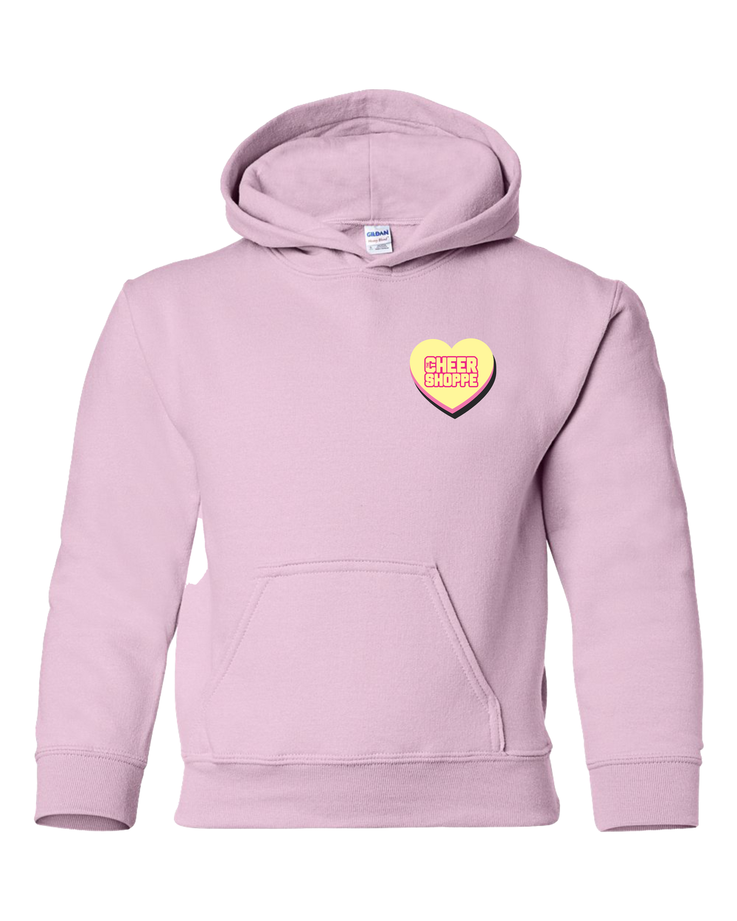 Mat Talk Candy Hearts Hooded Sweatshirt