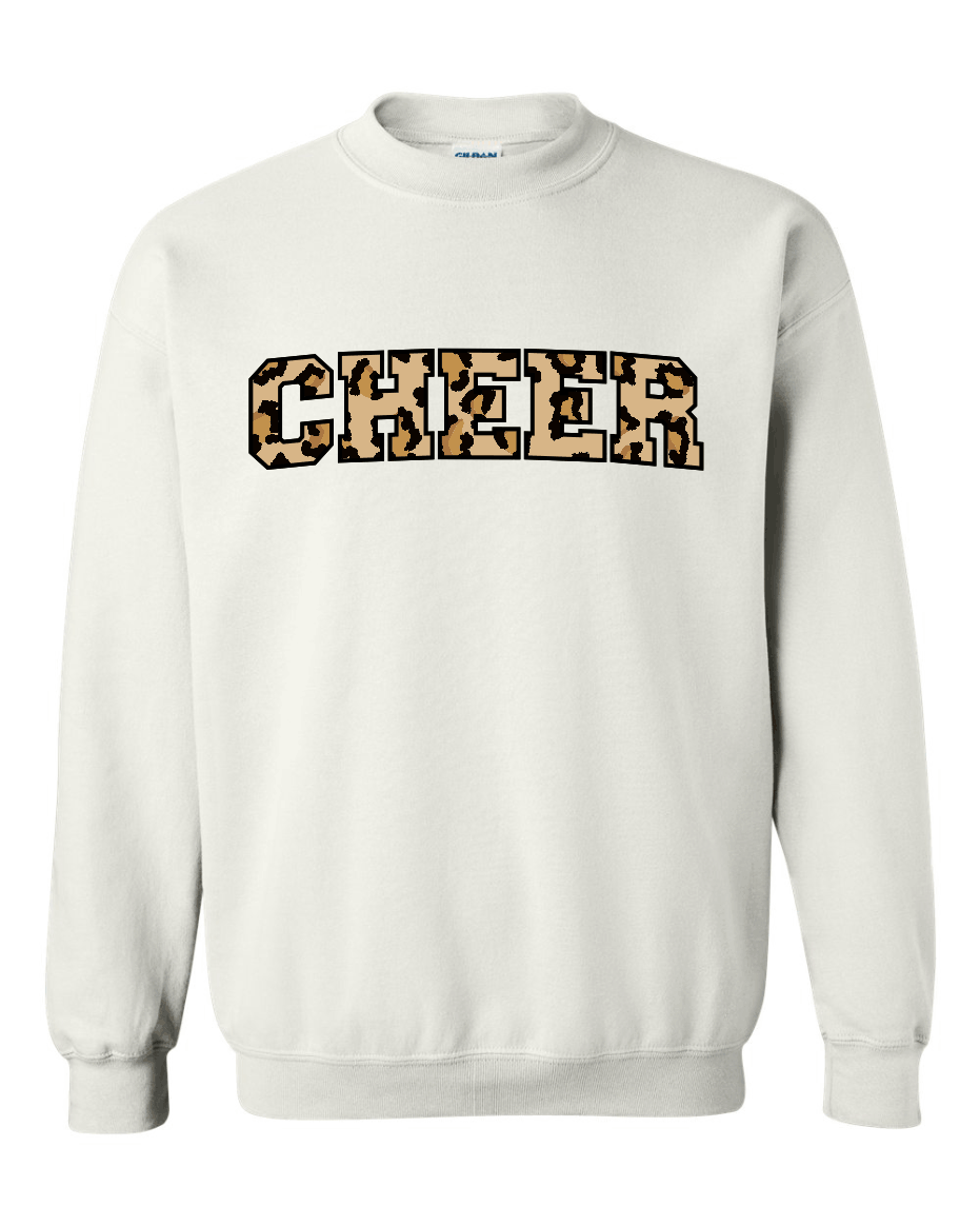 Camo CHEER Crewneck Sweatshirt